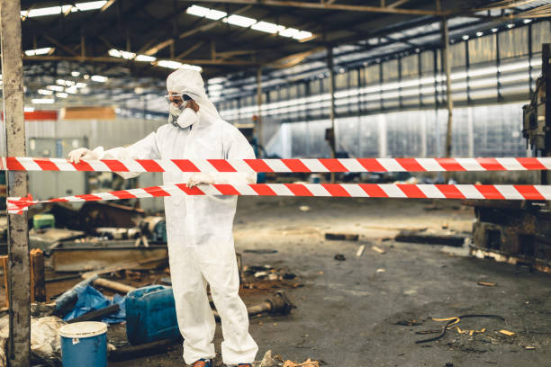 Professional Odor Removal technician working in Langley, WA